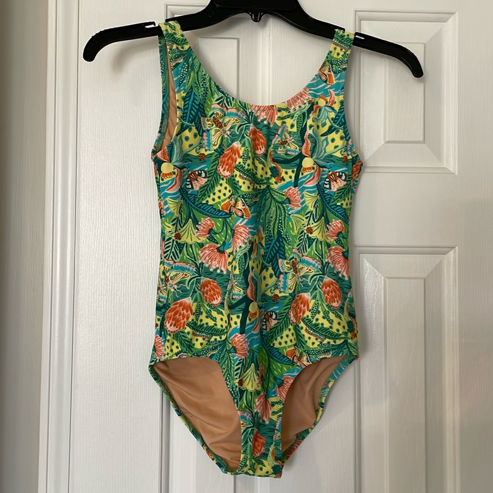 Crewcuts scoop back one piece suit EUC size 12